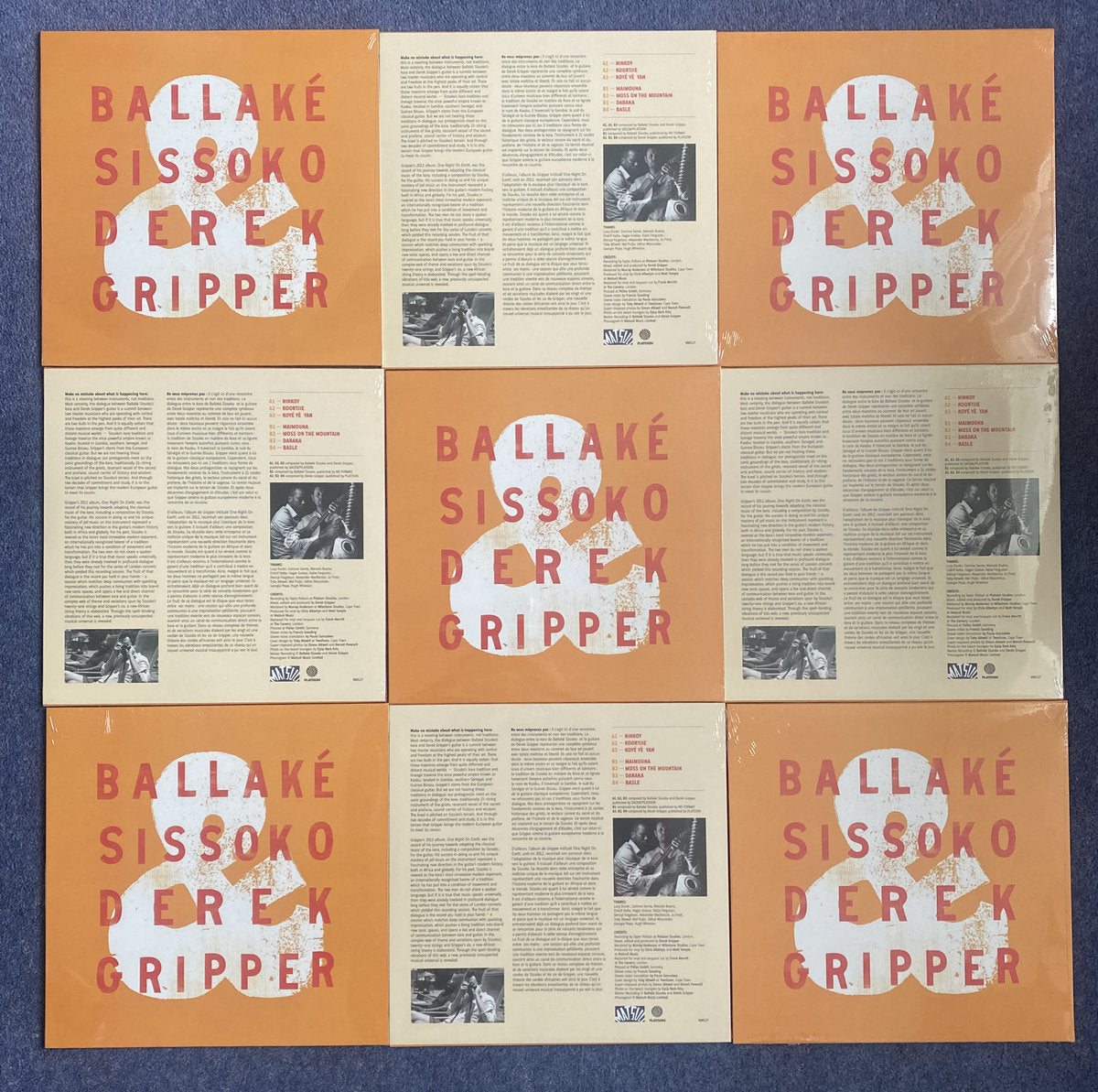 Ballaké Sissoko & Derek Gripper, LP