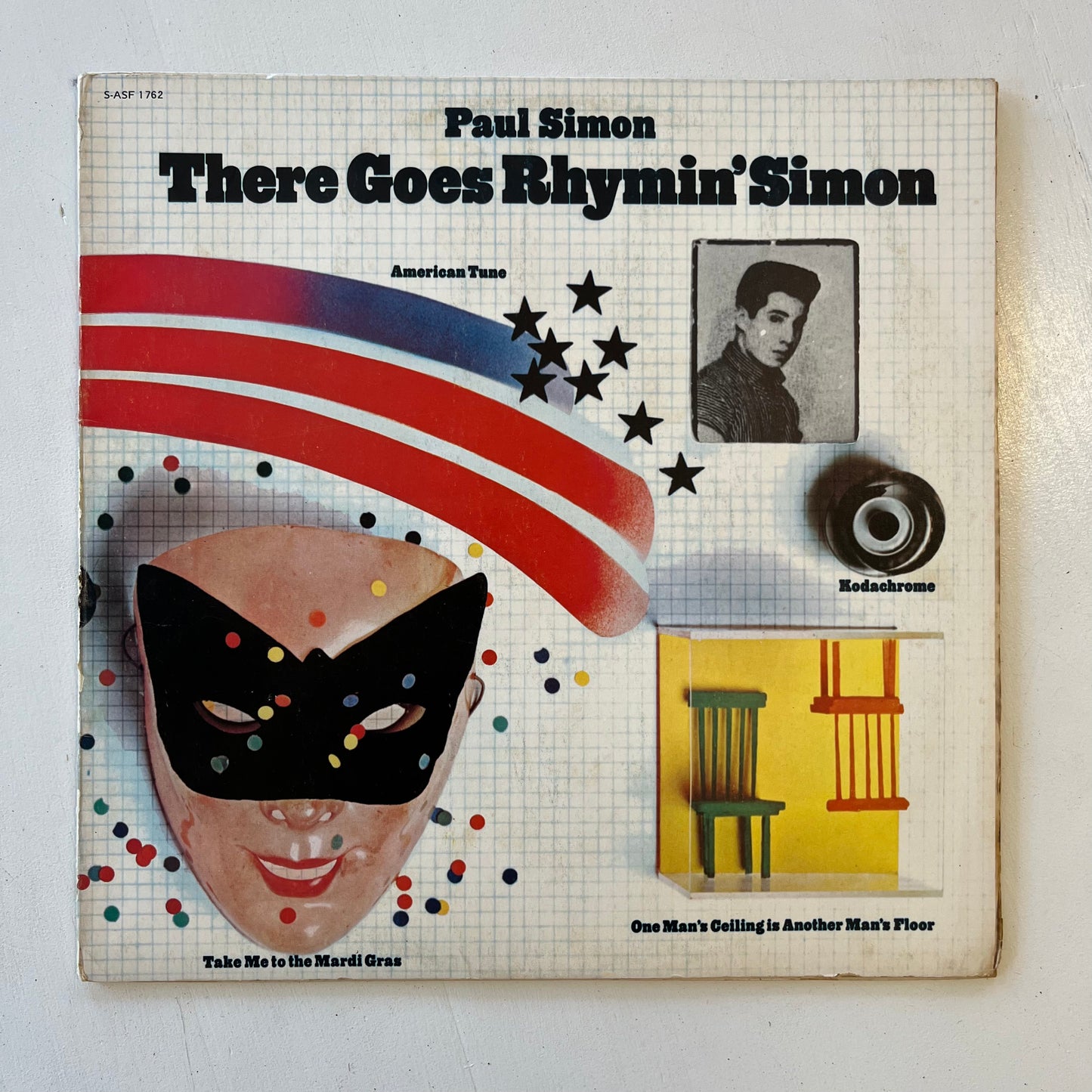 Paul Simon, There Goes Rhymin' Simon, LP (VG+/VG+)