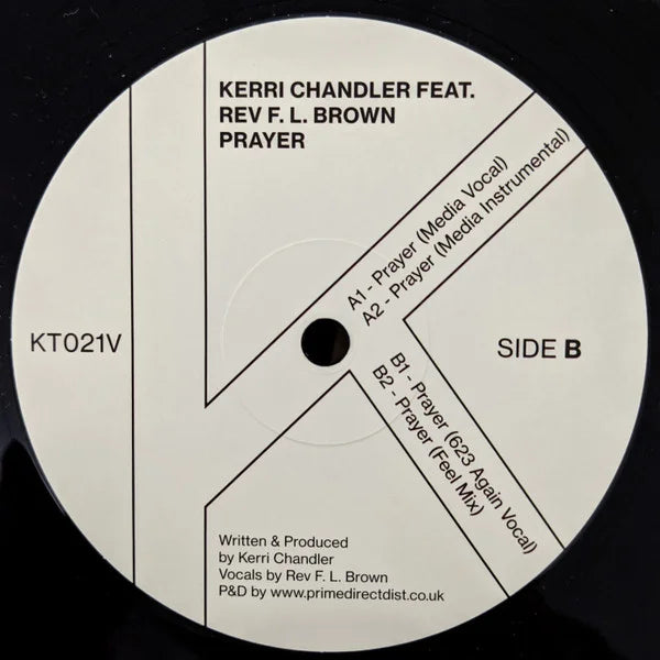Kerri Chandler, Prayer, 12"
