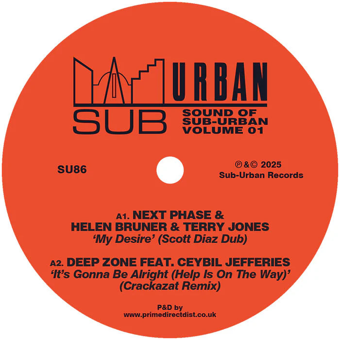 Various,The Sound Of Sub-Urban Volume 01, 12"