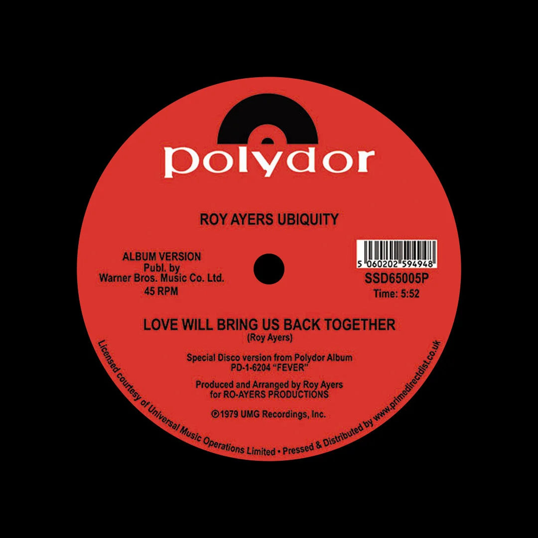 Roy Ayers, Running Away / Love Will Bring Us Back Together, 12"