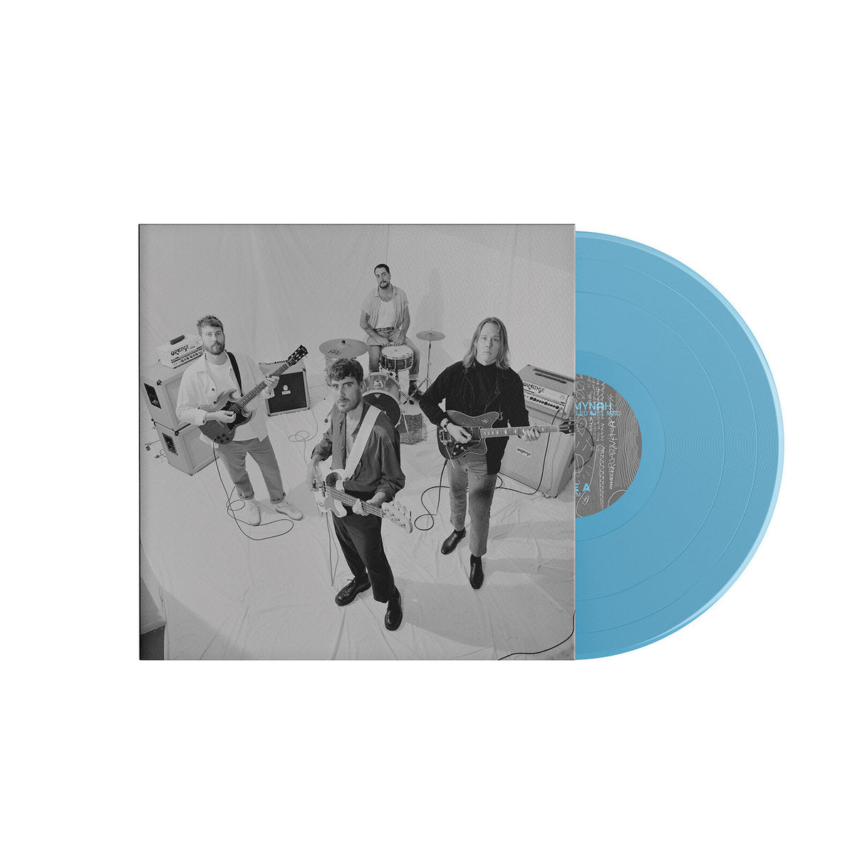 Yndian Mynah, The Boys Scribbled Like Mad, LP (Blue Vinyl)