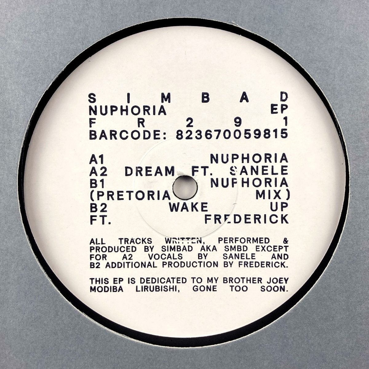 Simbad, Nuphoria EP