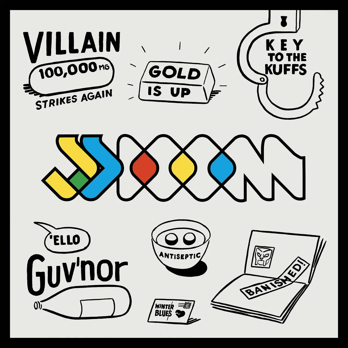JJ Doom, Key To The Kuffs, LPx2