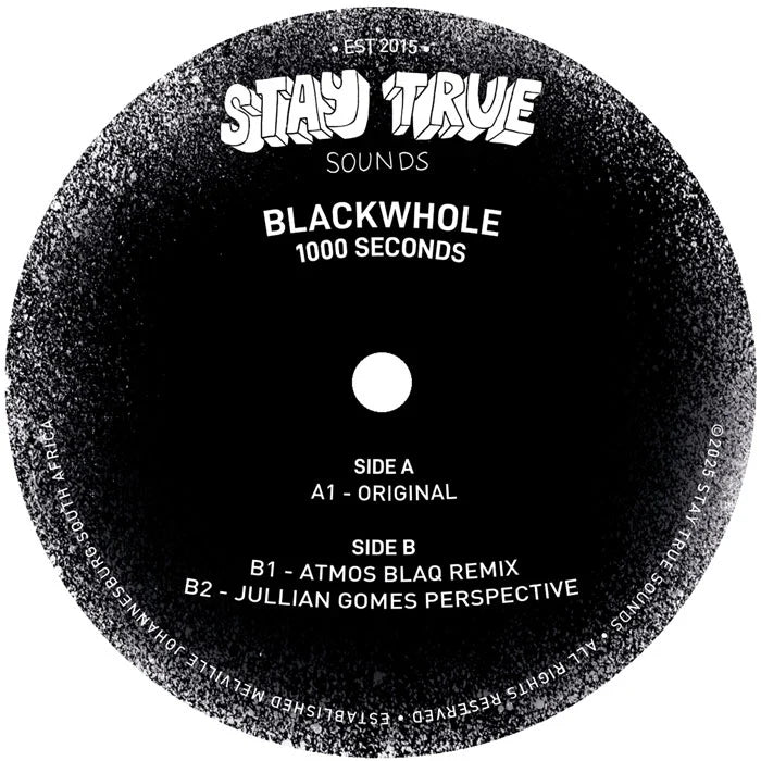 Blackwhole, 1000 Seconds, 12"