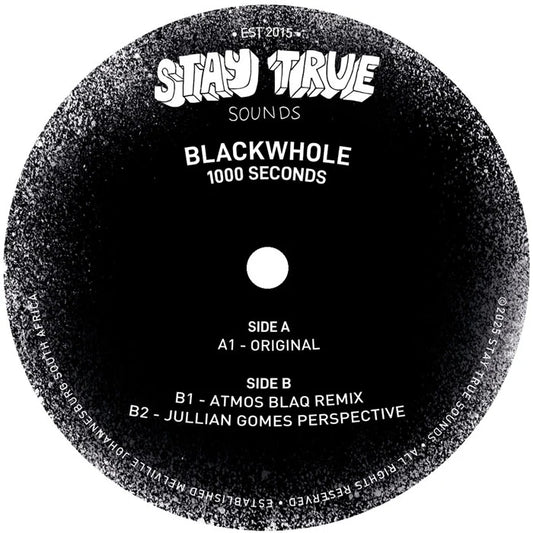 Blackwhole, 1000 Seconds, 12"