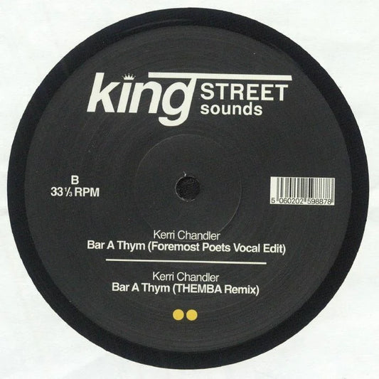 Kerri Chandler, Bar A Thym, 12"