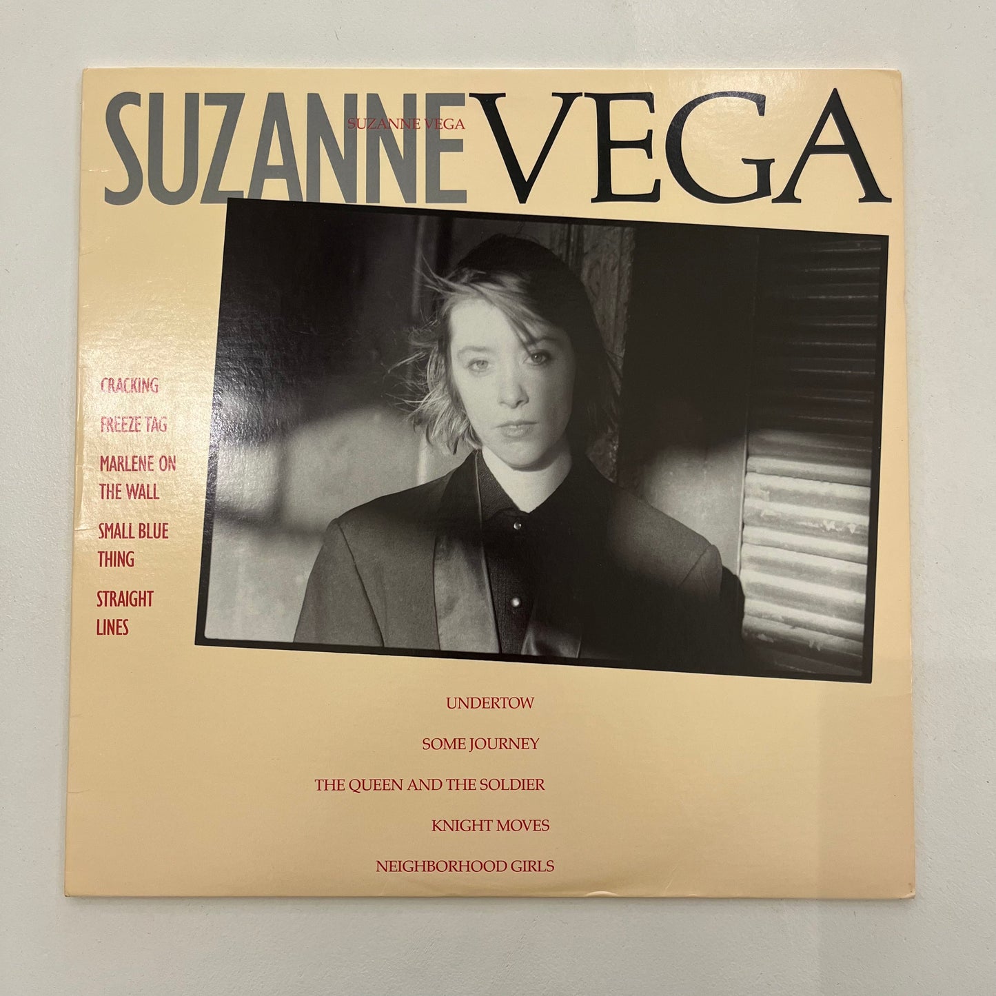 Suzanne Vega, Suzanne Vega, LP (VG+/EX)
