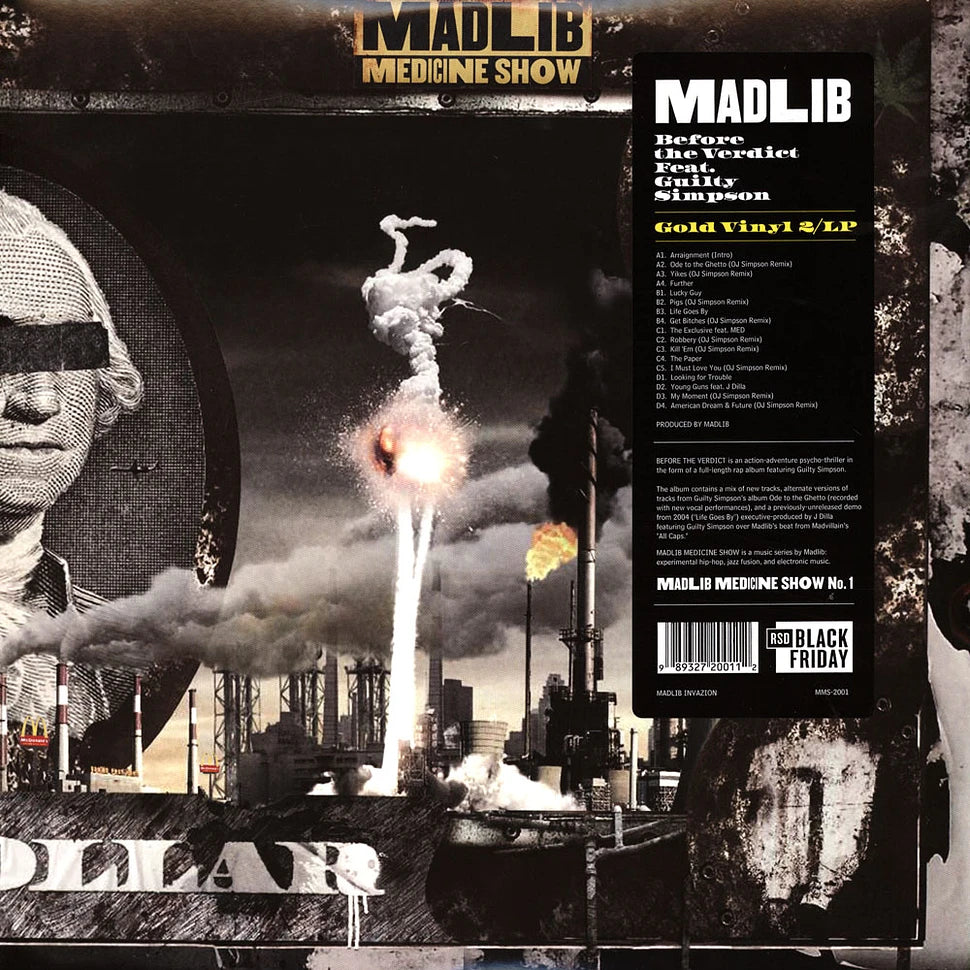 Madlib, Before The Verdict (with Guilty Simpson), LPx2+