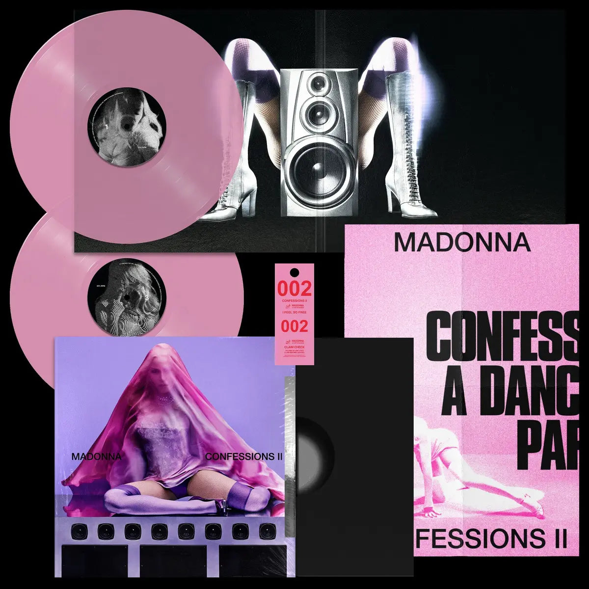 Madonna, Confessions II, LPx2+