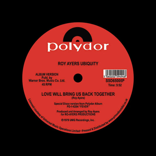 Roy Ayers, Running Away / Love Will Bring Us Back Together, 12"
