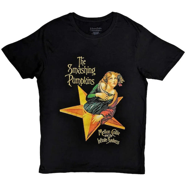 The Smashing Pumpkins, Unisex T-Shirt: Mellon Collie Short Sleeves, Tee Shirts