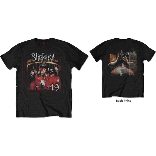 Slipknot, Unisex T-Shirt Debut Album 19 Years Back Print, Tee Shirts