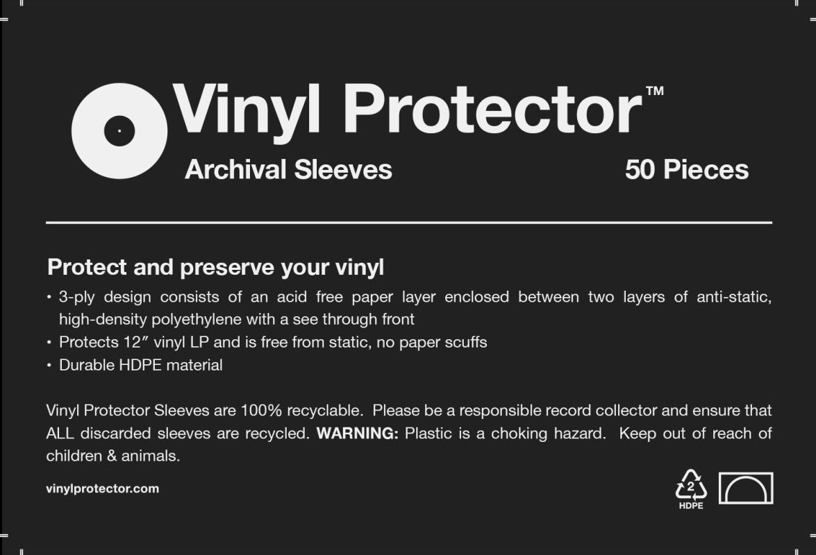 Vinyl Protector Archival Inner Sleeves